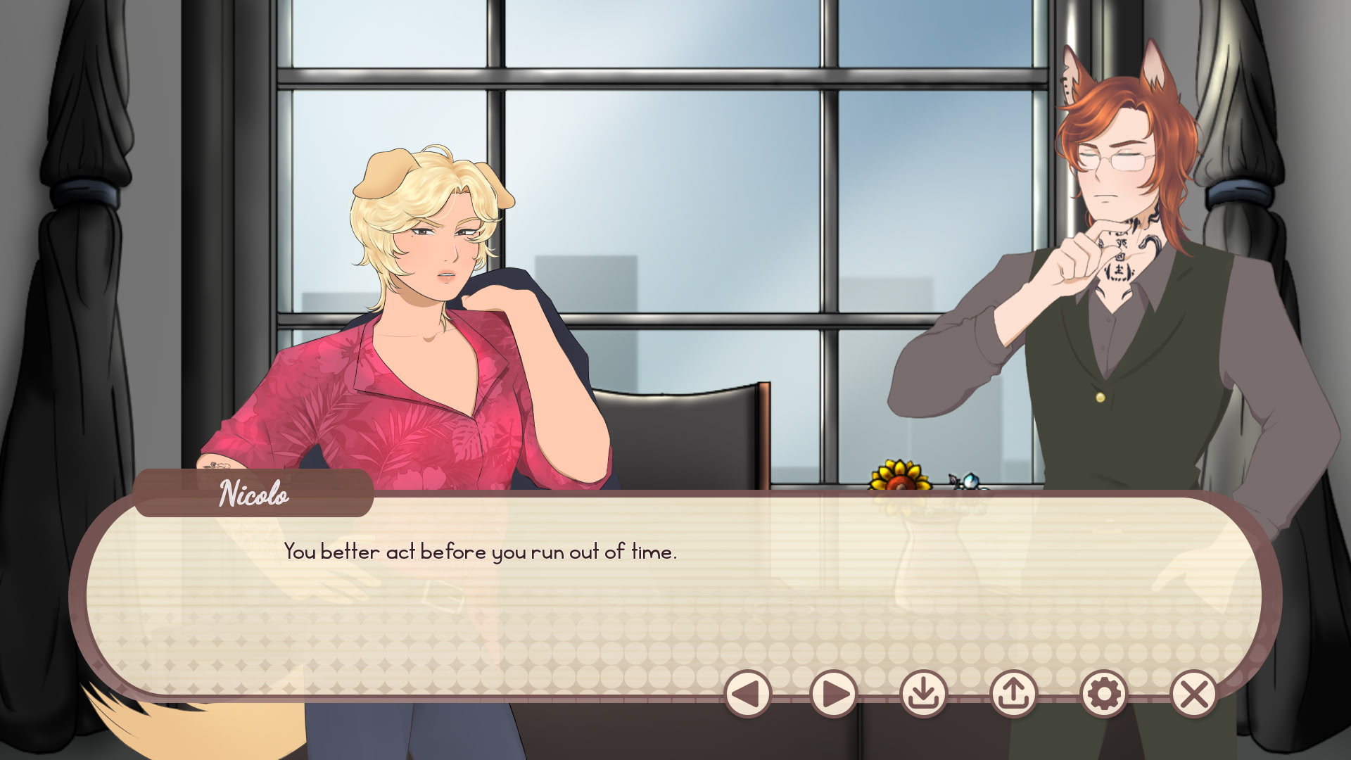 The Gap Moe Mob Boss Wants to Win the Cute Barista's Heart!