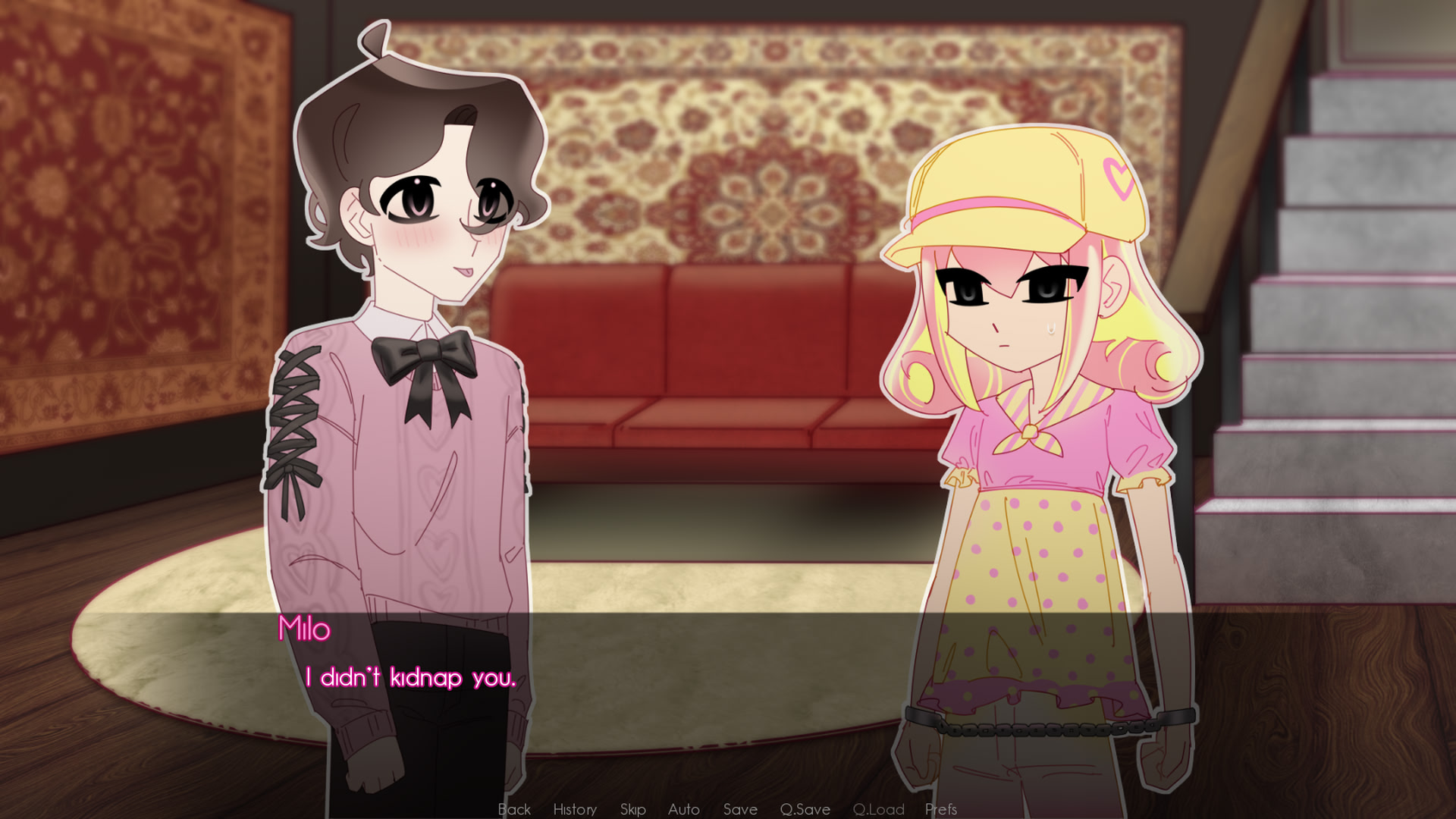 Milo gets silly when he is in love!