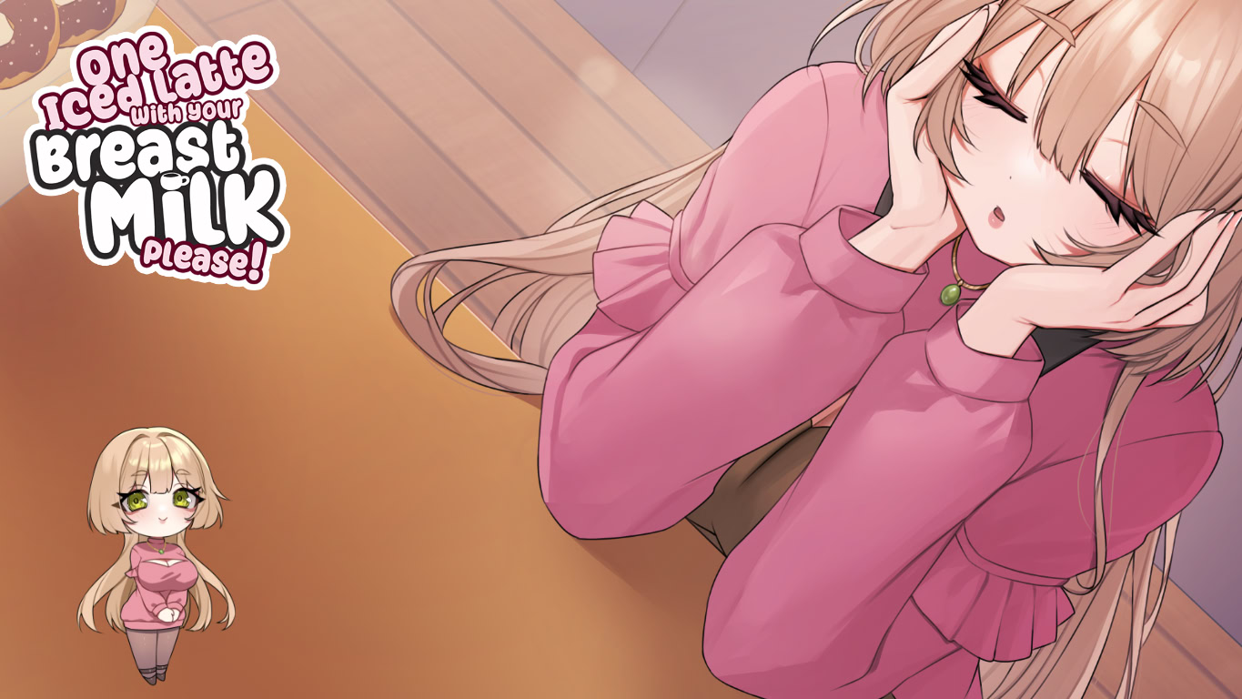 키미의 브레스트 밀크 아이스 라떼 하나 주세요!