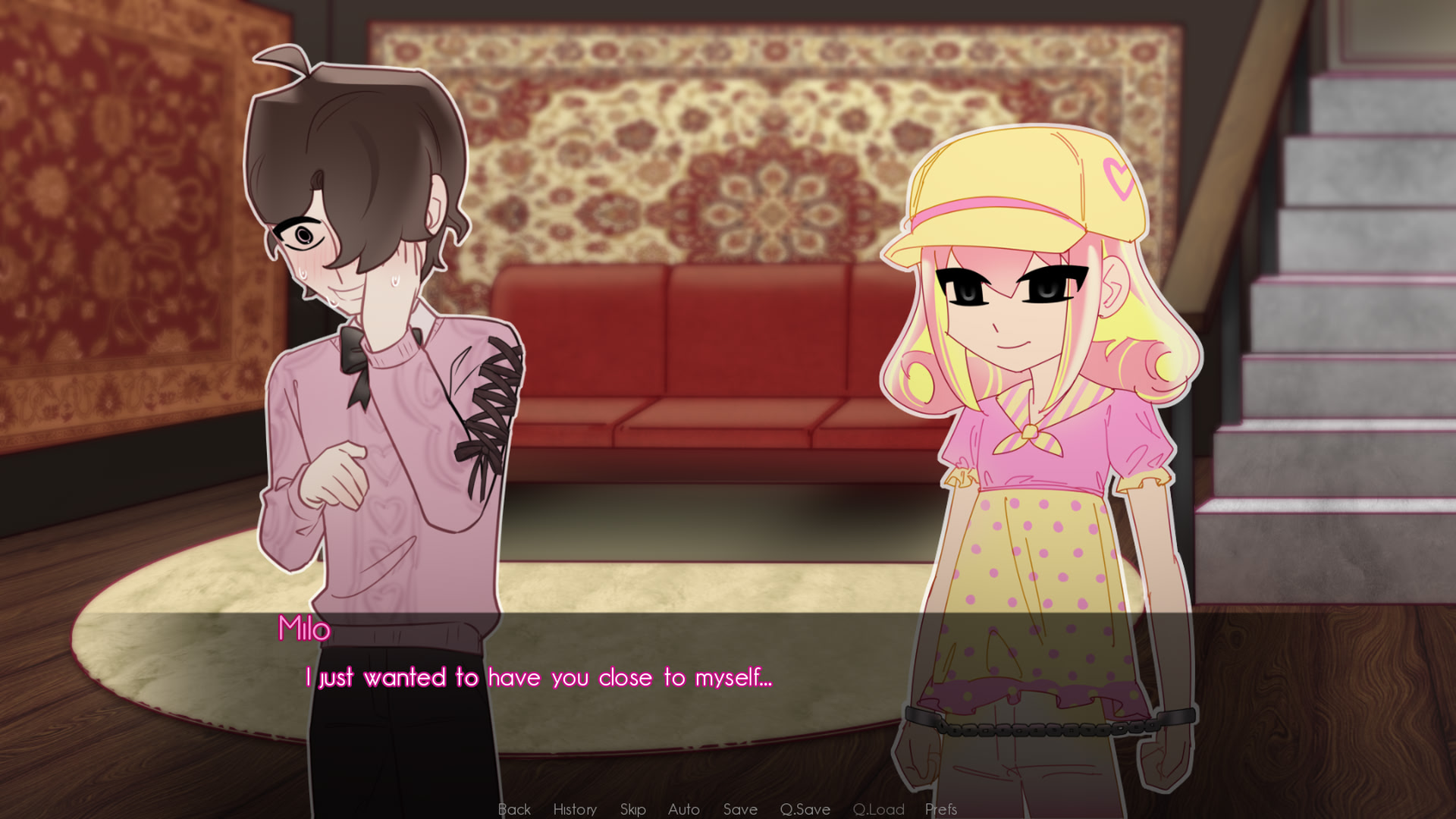 Milo gets silly when he is in love!