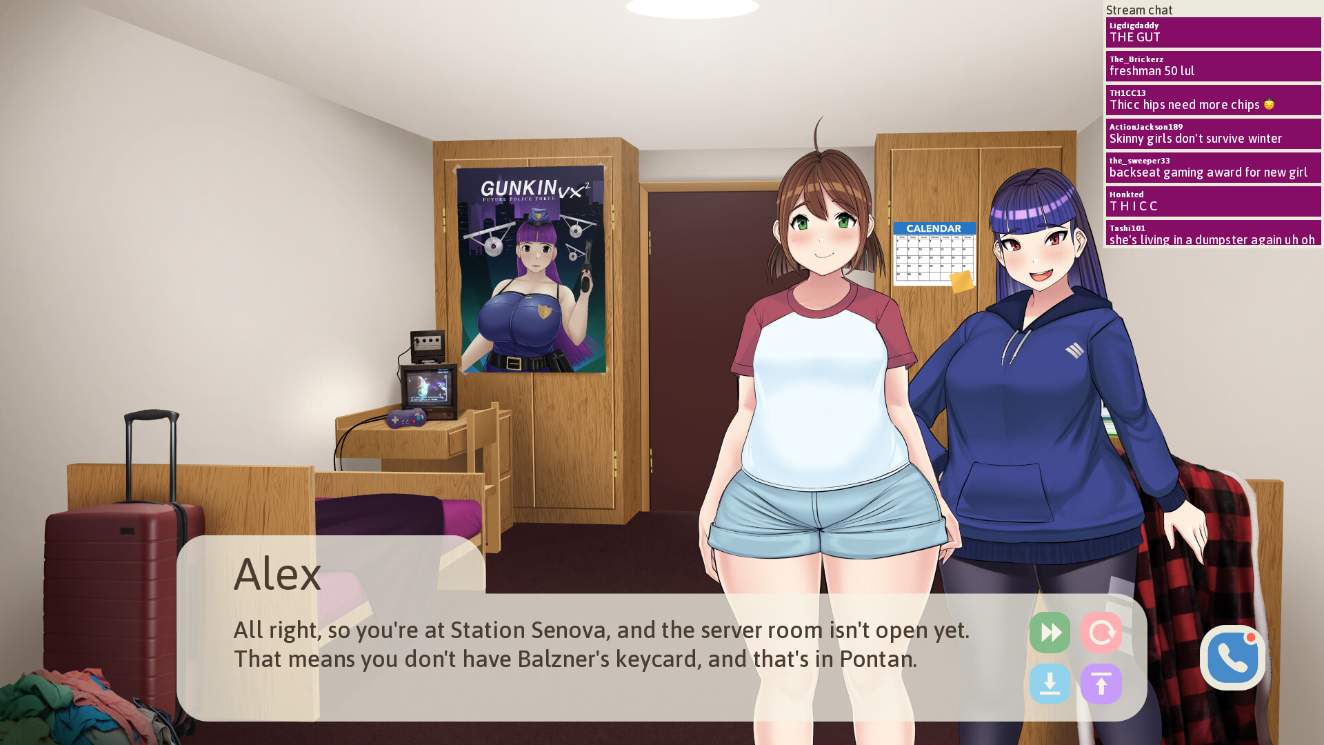 Forks: A Weight Gain Visual Novel