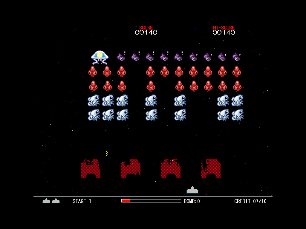 侵略！！イカベーダー