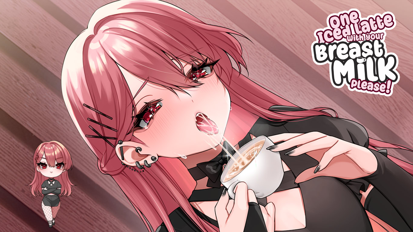 키미의 브레스트 밀크 아이스 라떼 하나 주세요!