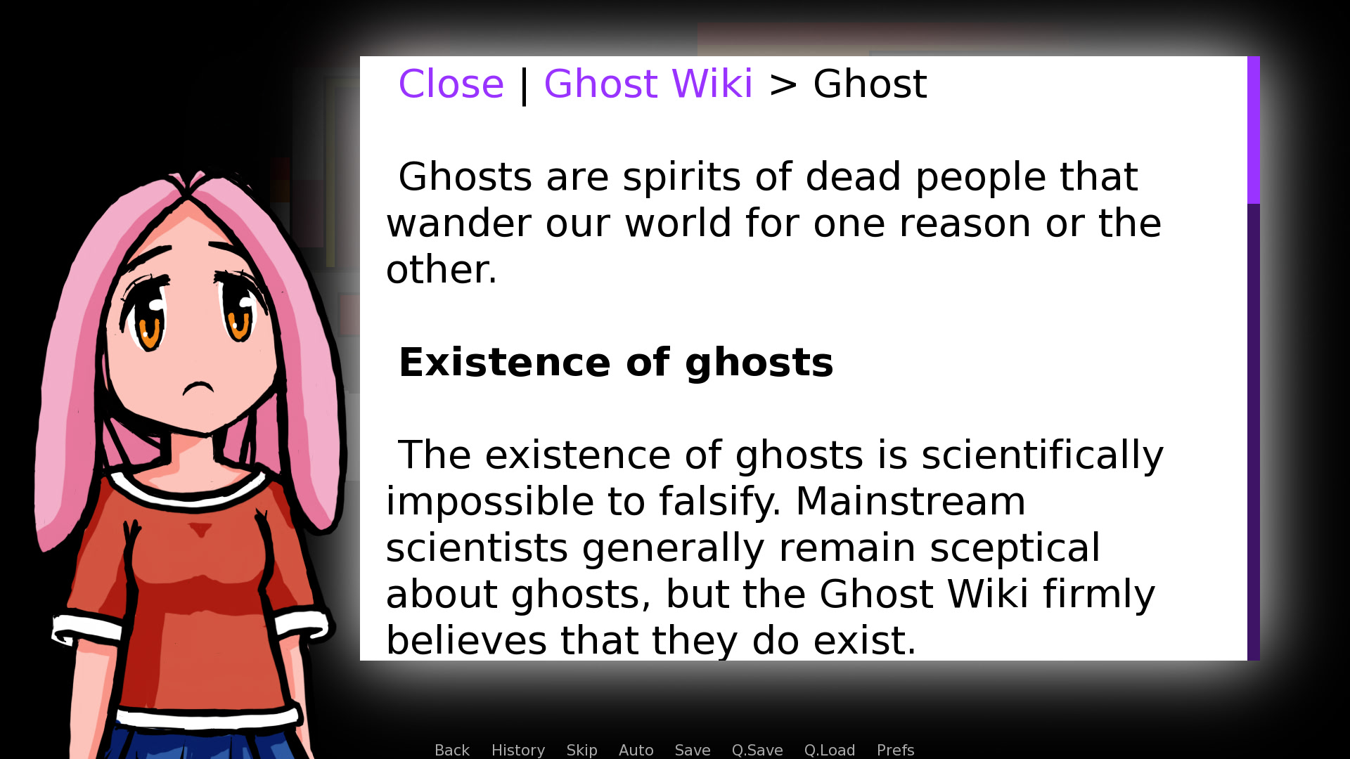 Ghost Sweet as Sugar