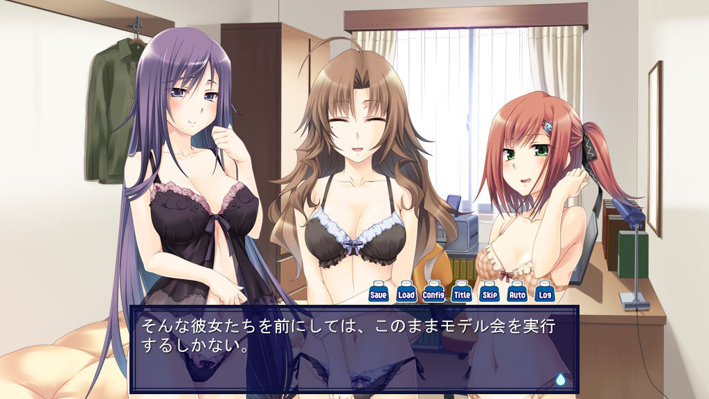 러브에치 데생 ～H한 매력을 그리기 위해! 맡겨줘 포즈 모델～