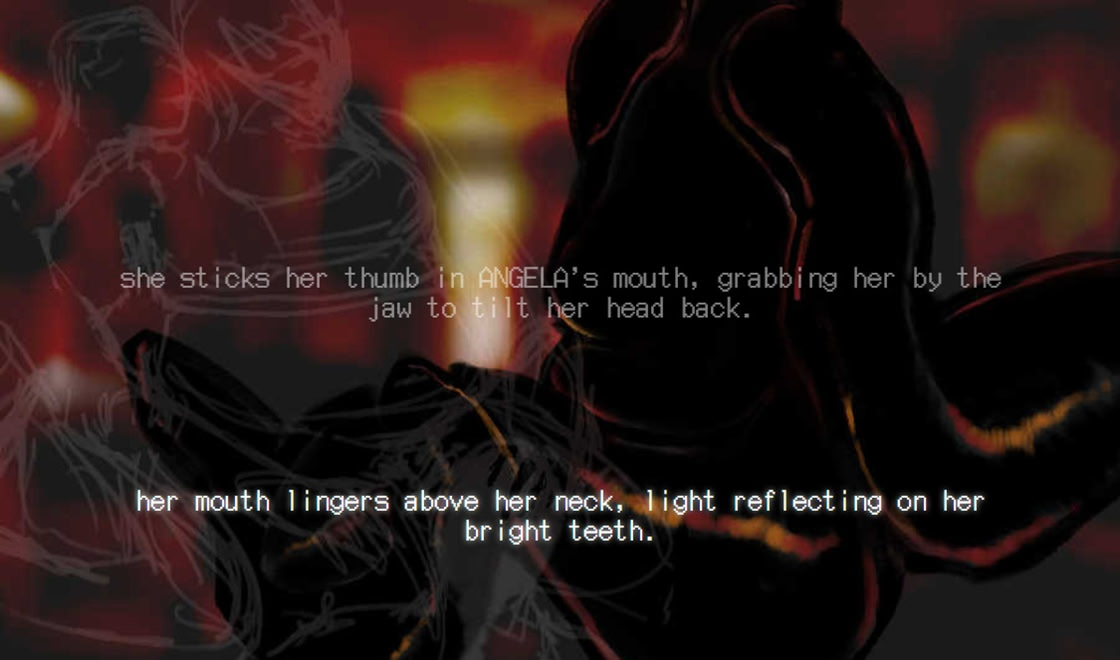 Four Fangs Bite Into Her Tender Flesh