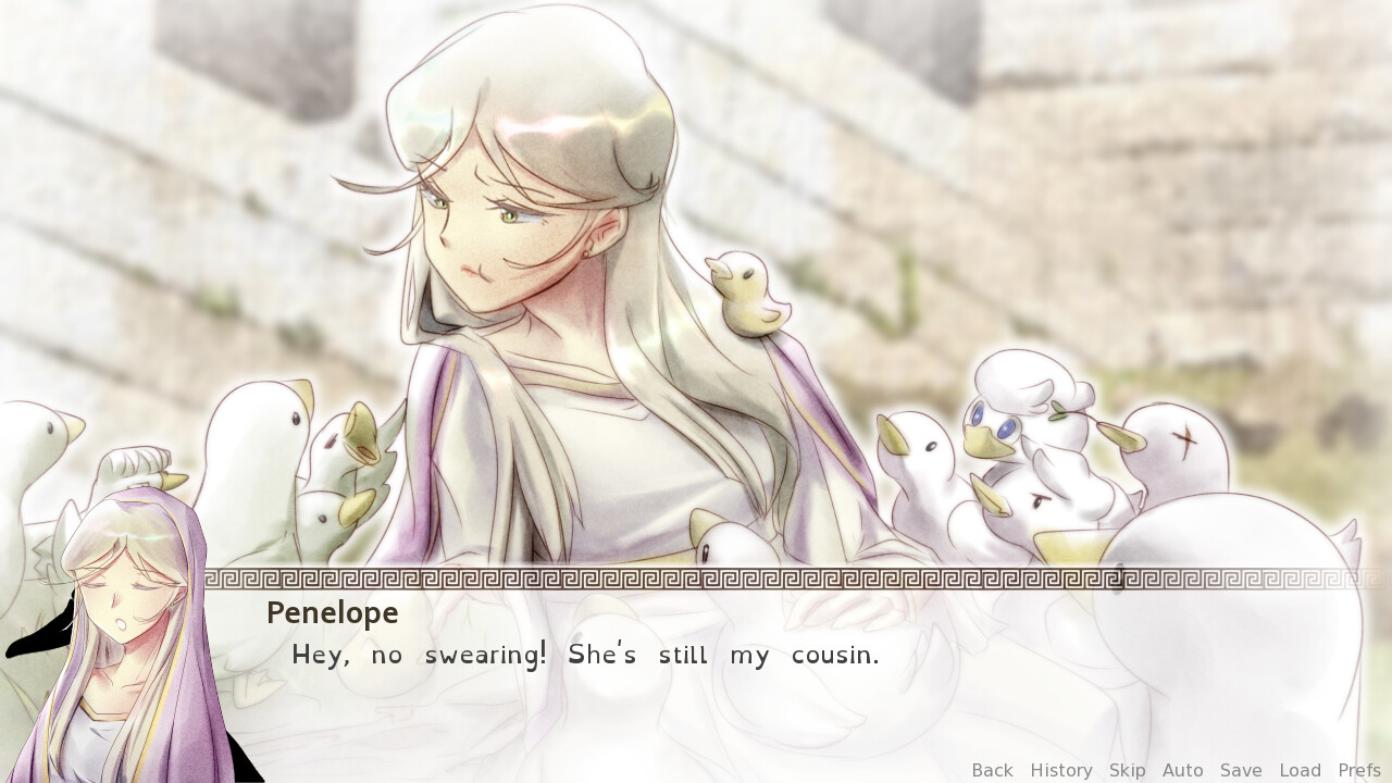 Pre-Odyssey: Odysseus, Penelope & her Ducks