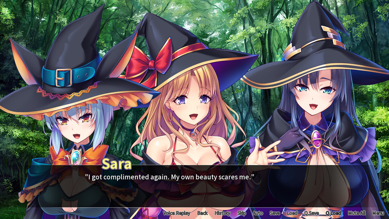 얀데레 마녀 세 자매에게 죽을 만큼 사랑받는 이세계 성활