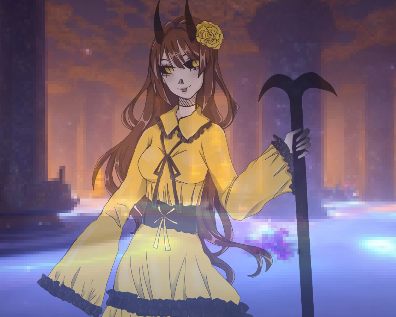 Bloody nights of pale lily